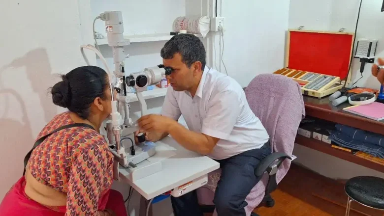 गुल्मीको रिडीमा आँखा उपचार केन्द्र स्थापना !